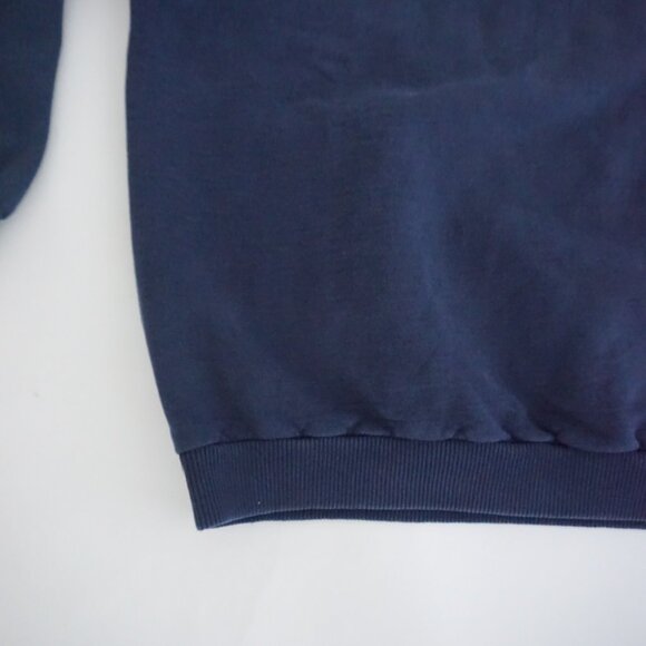 Vintage Non-Fiction Navy Collegiate Sweatshirt Embroidered Kenner Graphic Medium - Picture 6 of 9